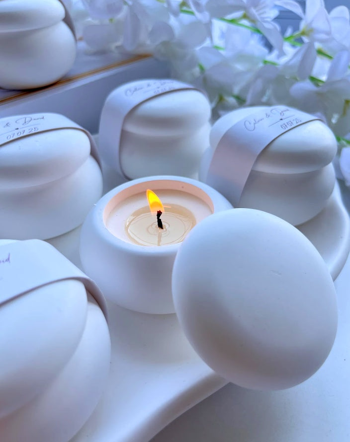 Luxury Wedding Candle Favors – Personalized Scented Gifts