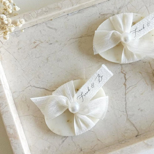 Oval Personalized Soap Favors