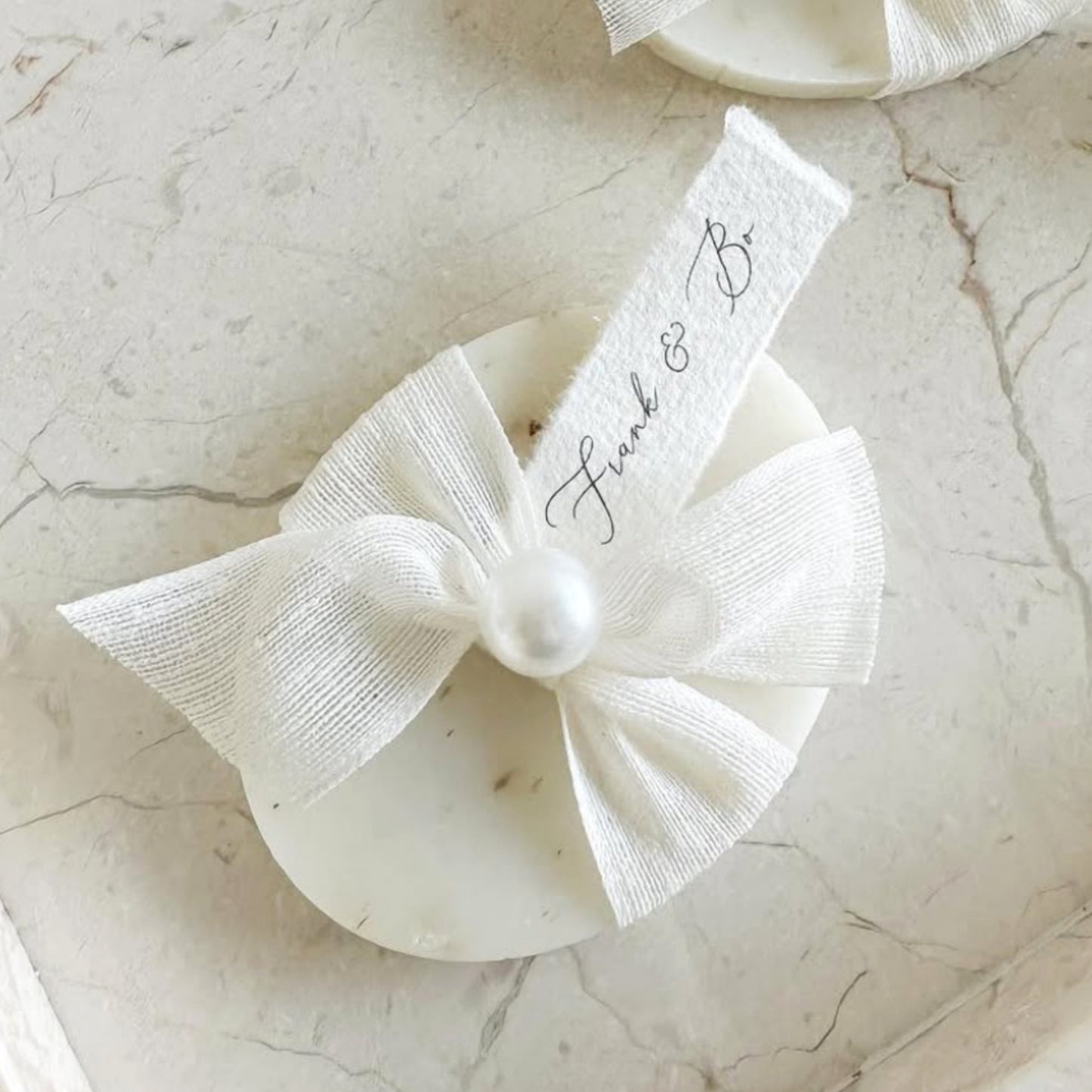 Oval Personalized Soap Favors