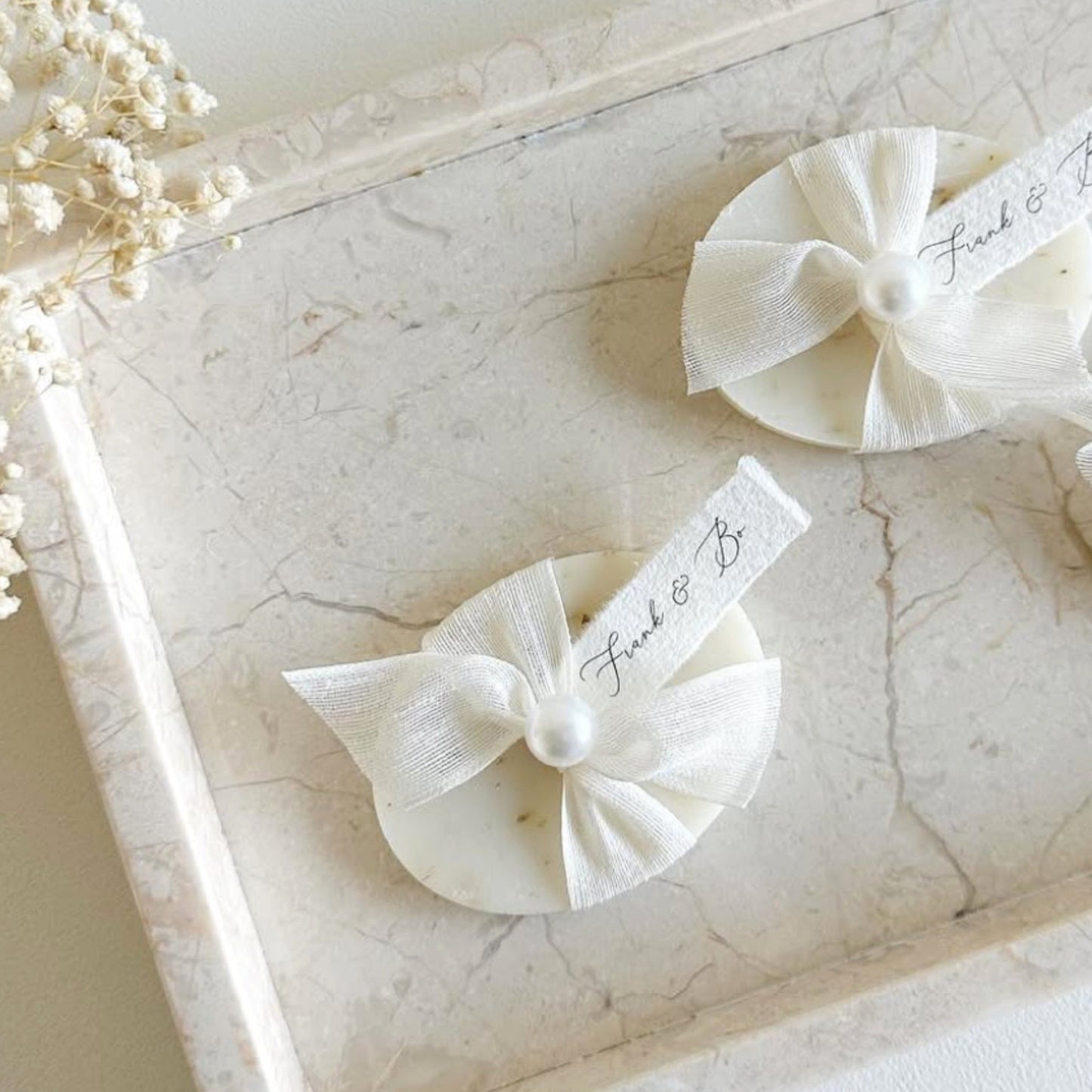 Oval Personalized Soap Favors