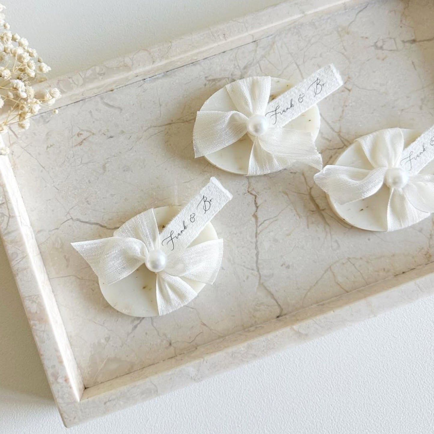Oval Personalized Soap Favors