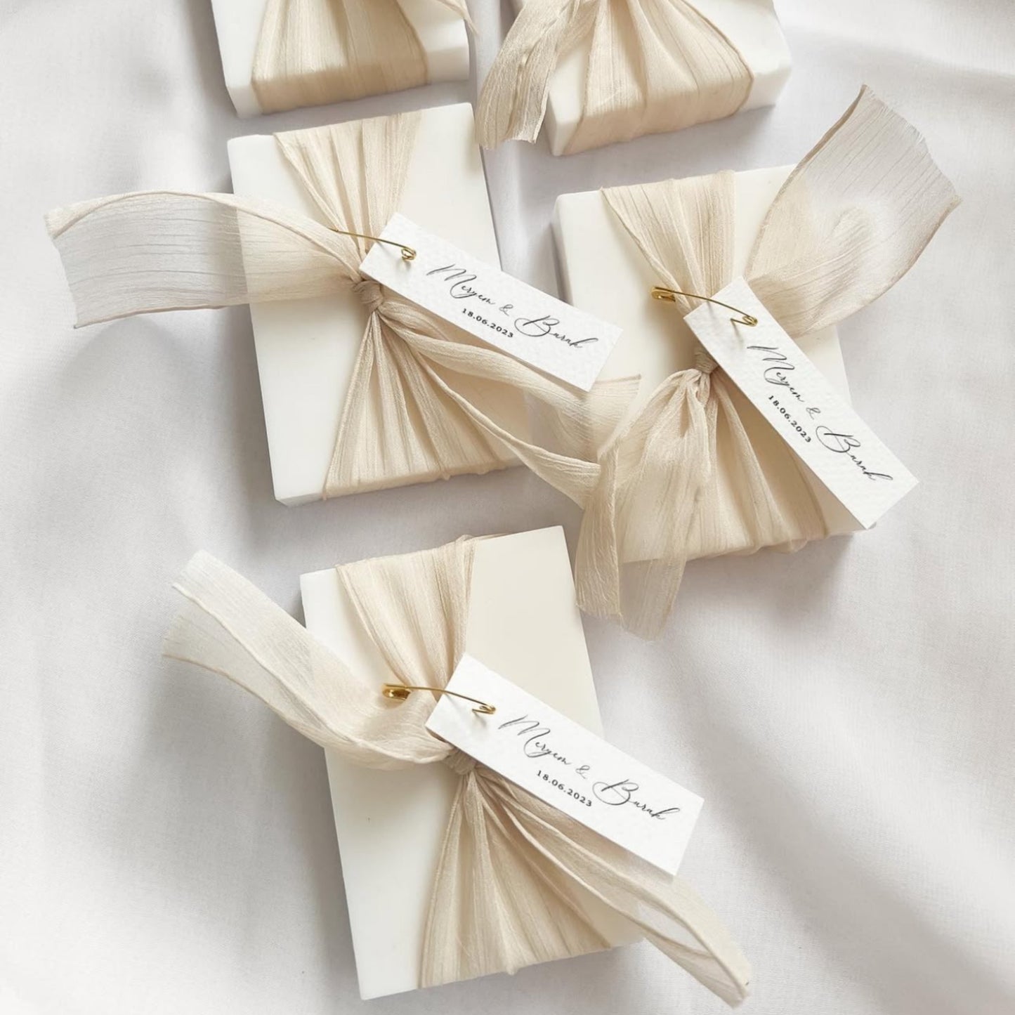 Personalized Scented Soap Wedding Favors