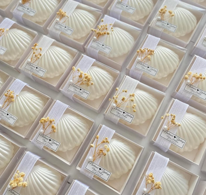 Elegant Wedding Candle Favors