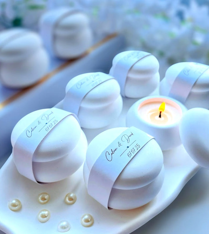 Luxury Wedding Candle Favors – Personalized Scented Gifts