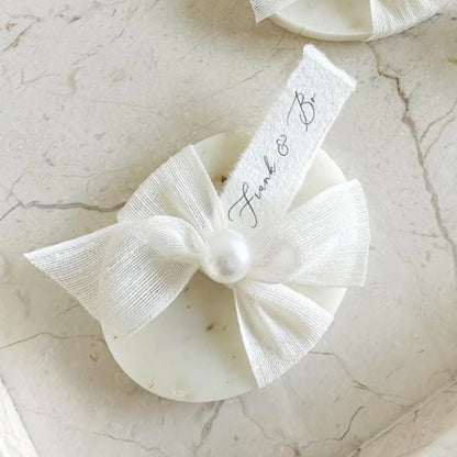 Oval Personalized Soap Favors