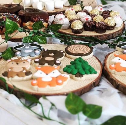 Set of Wood Slices for Centerpieces • Wedding Centerpieces • Baby Shower Centerpieces • Table Decor • Rustic Party & Event Centerpiece