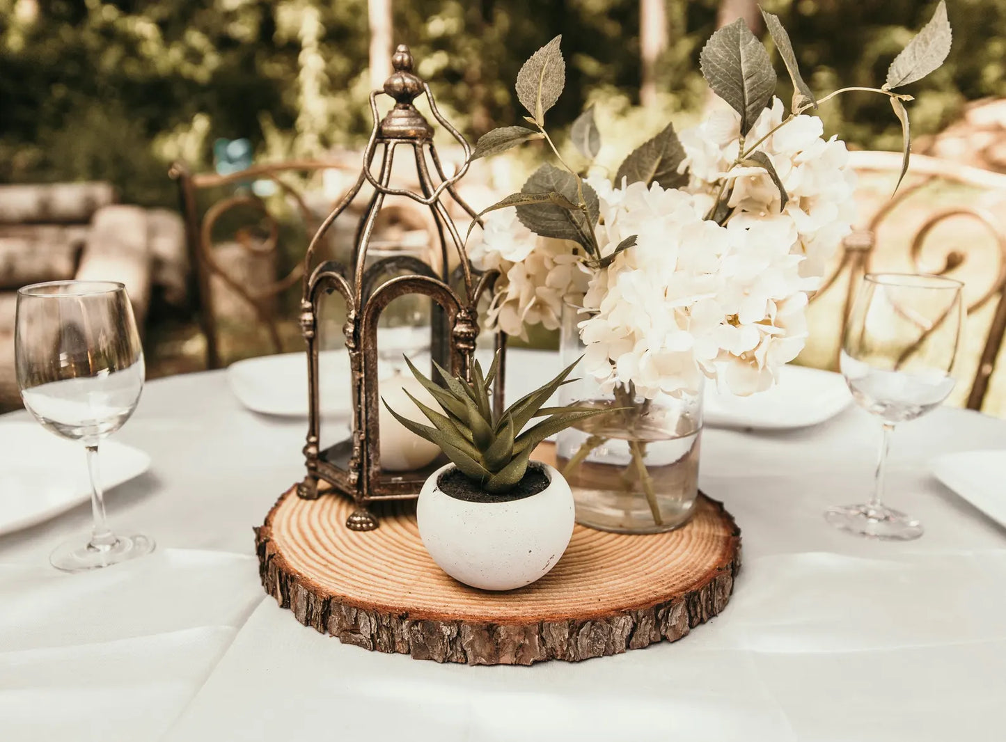 Set of Wood Slices for Centerpieces • Wedding Centerpieces • Baby Shower Centerpieces • Table Decor • Rustic Party & Event Centerpiece